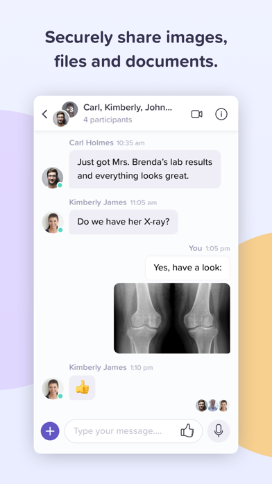 صور BloomText HIPAA Compliant Chat