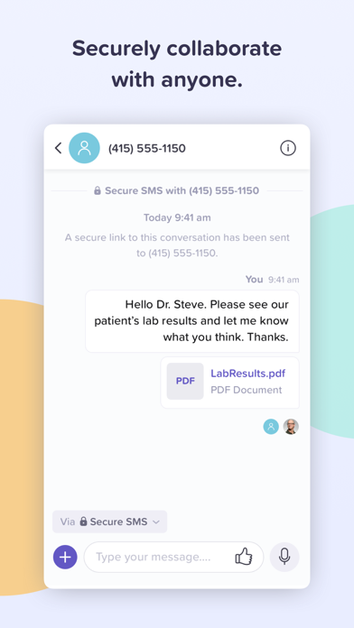 صور BloomText HIPAA Compliant Chat