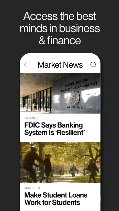 Captures d'écran de Bloomberg: Business News Daily