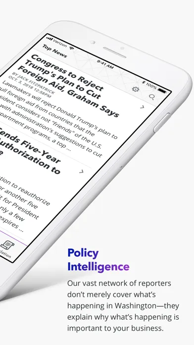 Bloomberg Government Screenshots