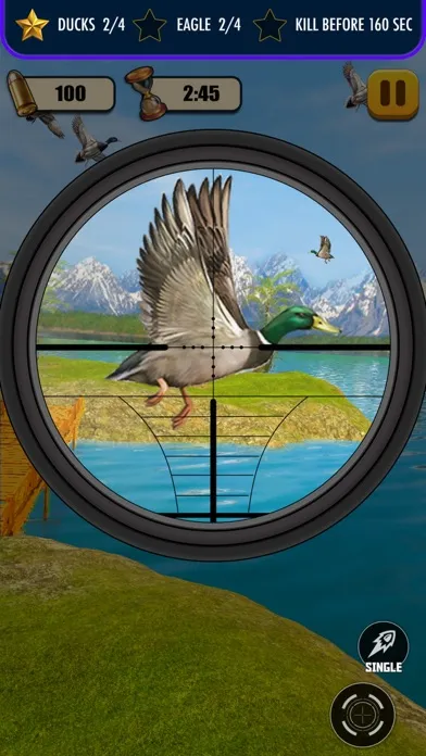 Ảnh chụp màn hình của Duck Hunting - Shooting Game