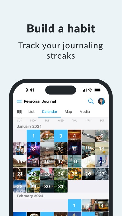 Capturas de pantalla de Day One Journal: Private Diary