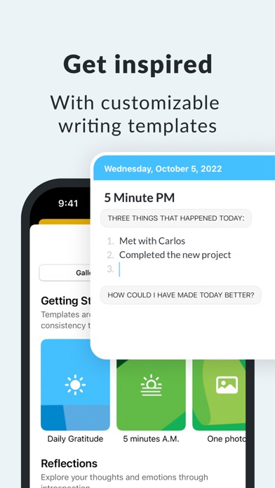 Capturas de pantalla de Day One Journal: Private Diary