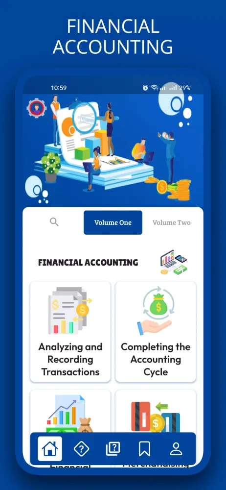 Tangkapan skrin Financial Accounting Principle