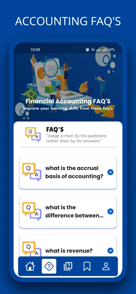 Tangkapan skrin Financial Accounting Principle