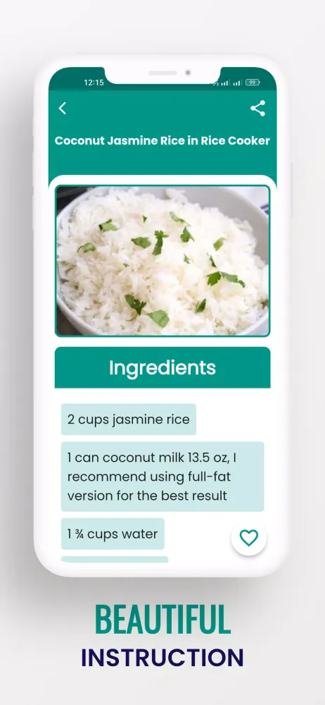 Ảnh chụp màn hình của Rice Recipes : Fried Rice