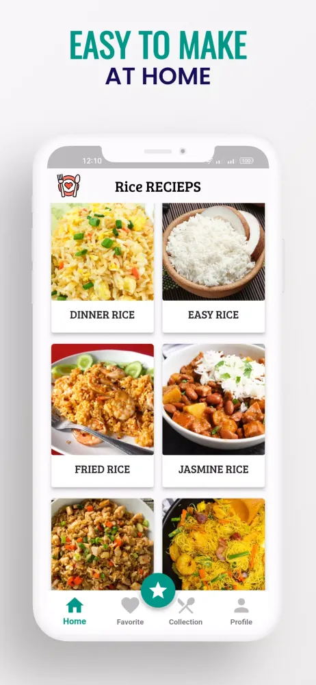 Ảnh chụp màn hình của Rice Recipes : Fried Rice