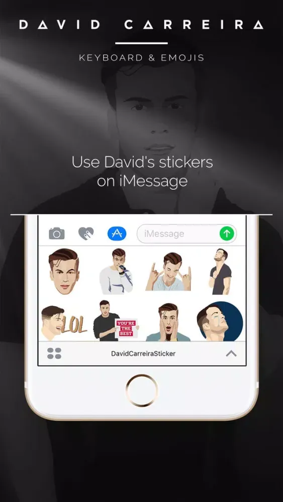 Captures d'écran de DCMOJI by David Carreira