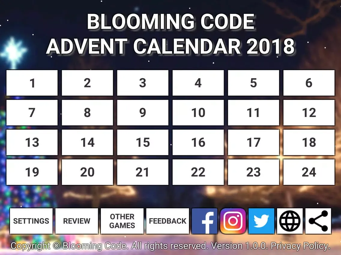 تصاویر BC Advent Calendar 2018 iPad 