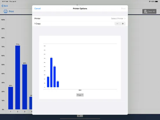 Tangkapan layar Discriminating Money (CAD) iPad 