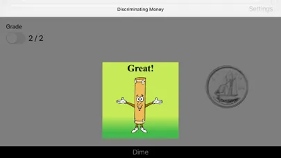 Tangkapan layar Discriminating Money (CAD)