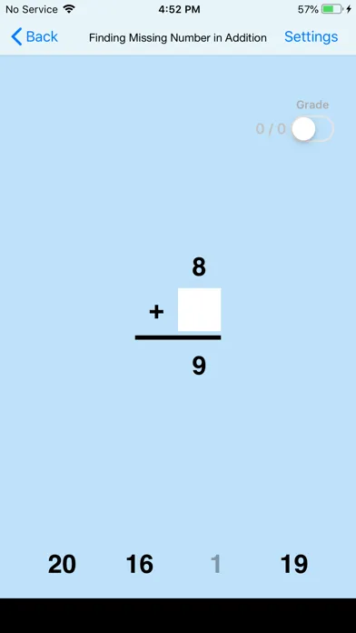 Find Missing Number Addition 스크린샷