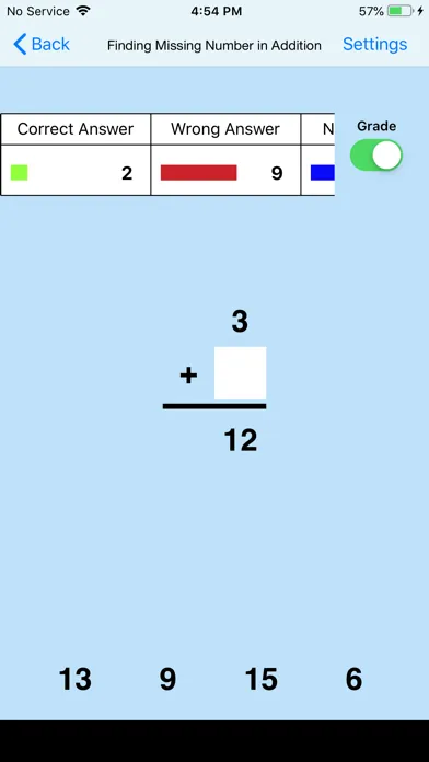 Find Missing Number Addition 스크린샷