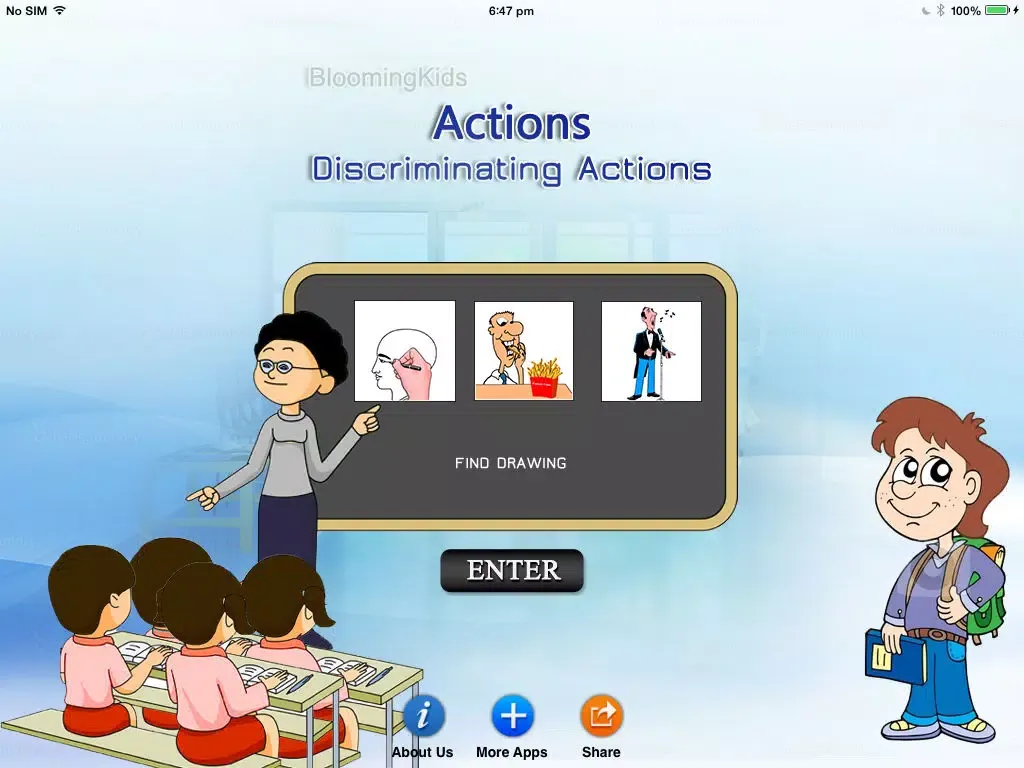 Discriminating Actions iPad  Ekran Görüntüleri