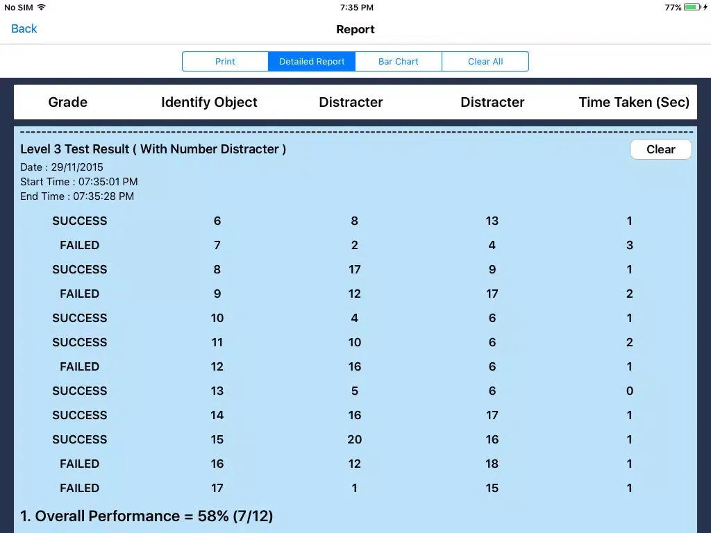 123 Matching Numbers iPad  Screenshots