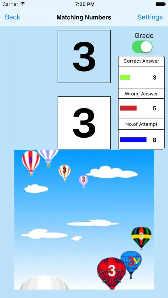 123 Matching Numbers Screenshots