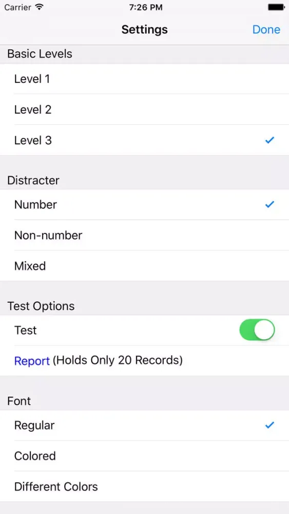 123 Matching Numbers Screenshots