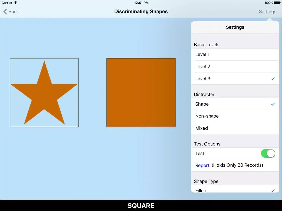 Capturas de pantalla de Shapes Full App iPad 