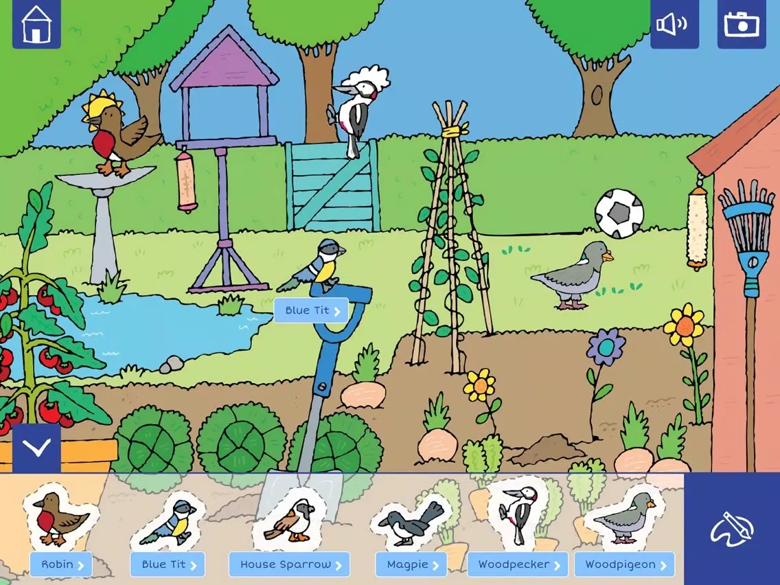 RSPB First Birds iPad  سکرین شاٹس