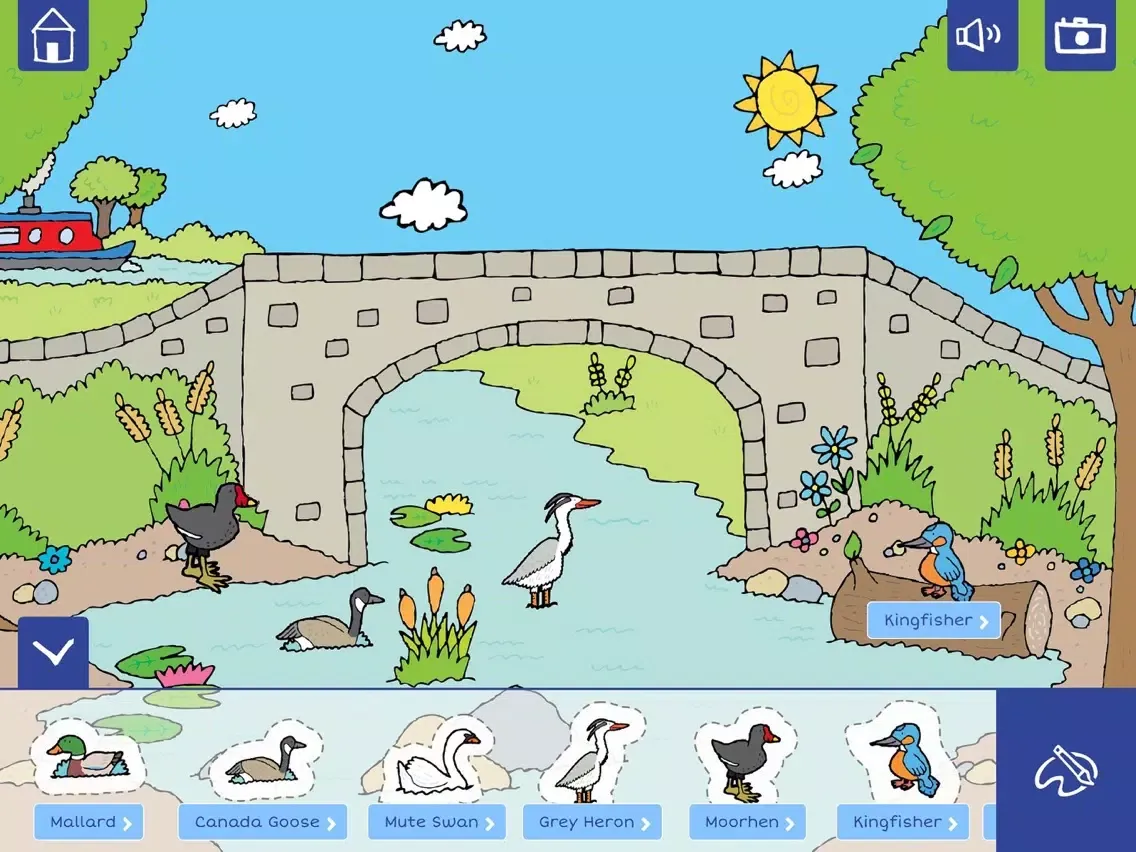 RSPB First Birds iPad  سکرین شاٹس