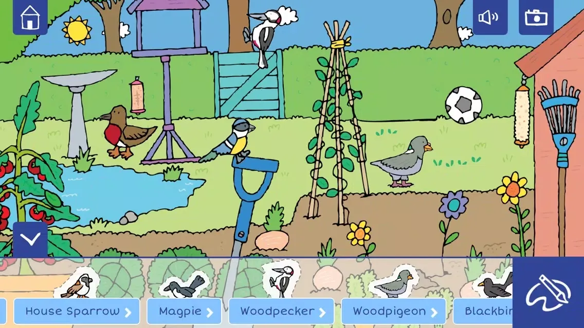 RSPB First Birds سکرین شاٹس
