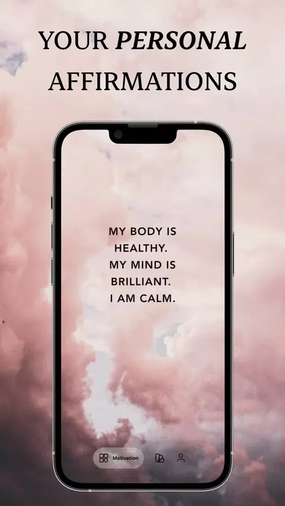 Capturas de tela do Affirmations & Widget by Ona
