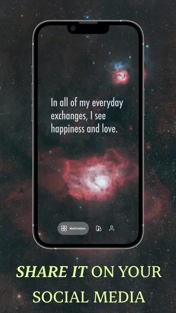 Capturas de tela do Affirmations & Widget by Ona