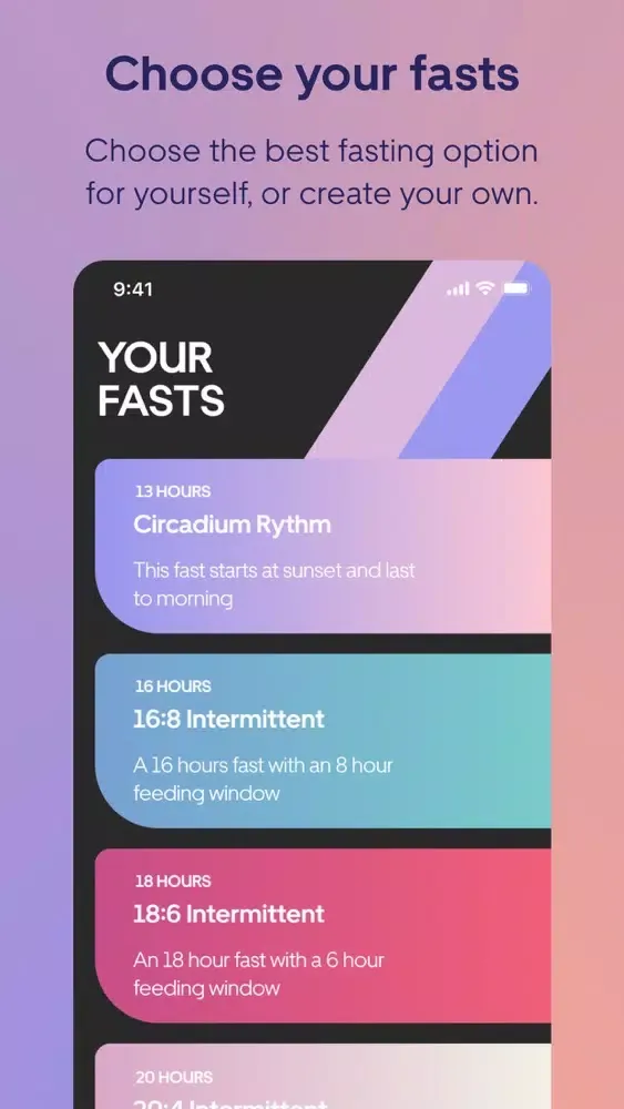 Jiju - Fasting Tracker Screenshots