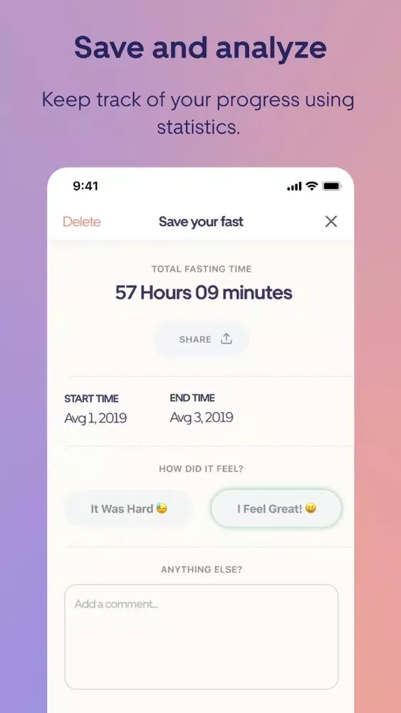 Jiju - Fasting Tracker Screenshots