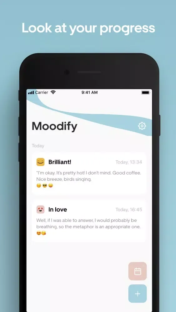 Captures d'écran de Moodify Tracker