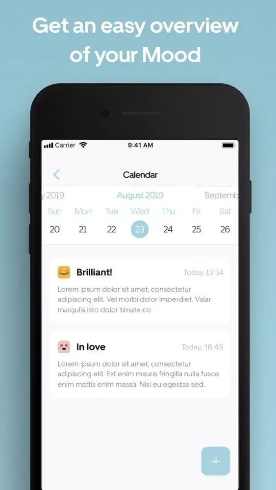 Captures d'écran de Moodify Tracker