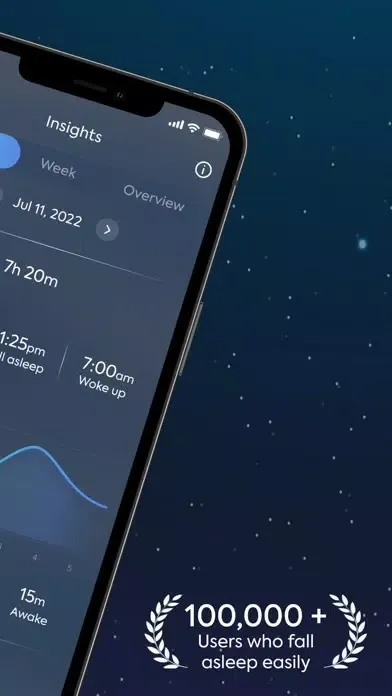 The sleep tracker, sleep cycle 스크린샷