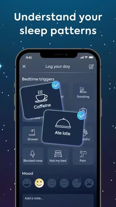 The sleep tracker, sleep cycle 스크린샷