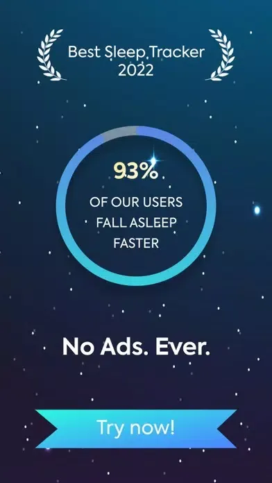 The sleep tracker, sleep cycle 스크린샷