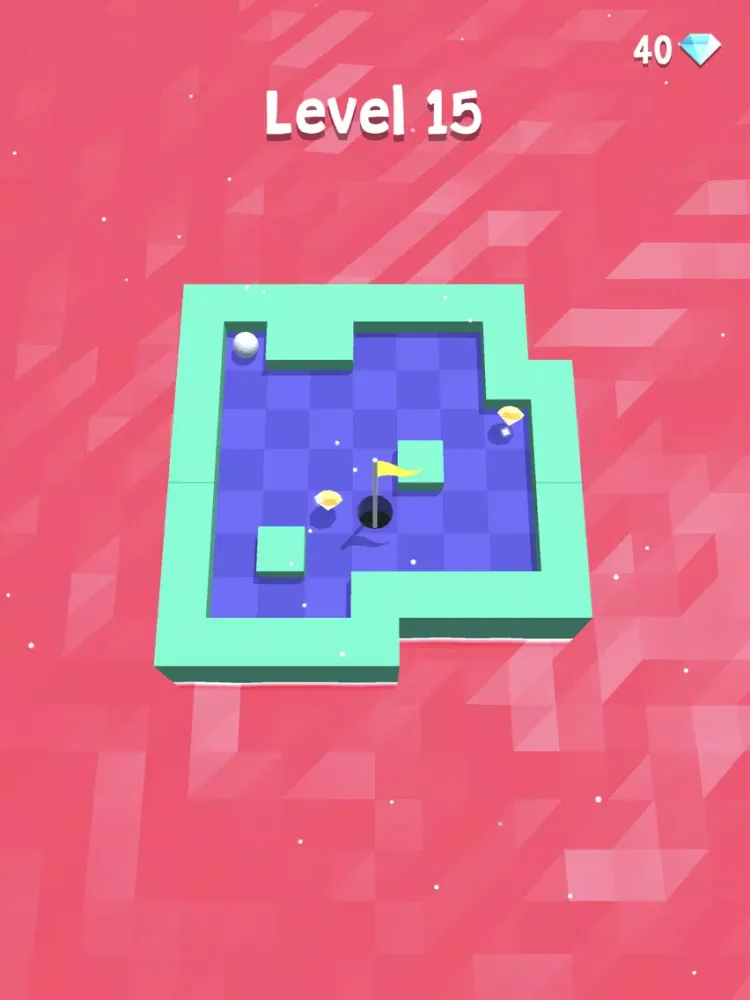 Capturas de tela do Golf Maze iPad 