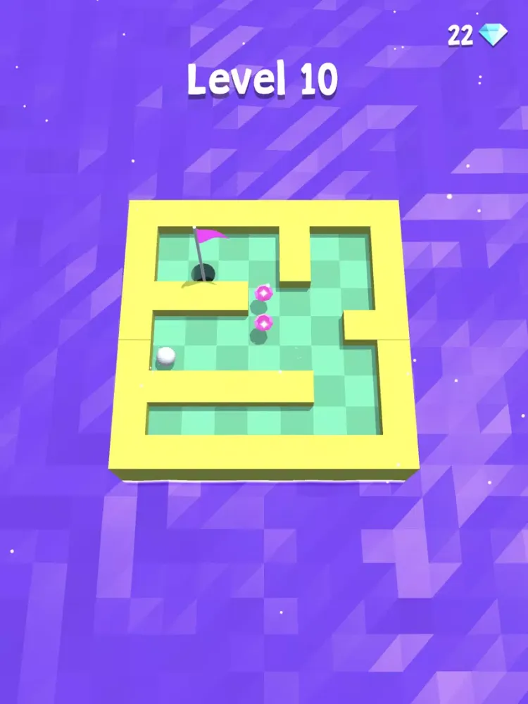 Capturas de tela do Golf Maze iPad 
