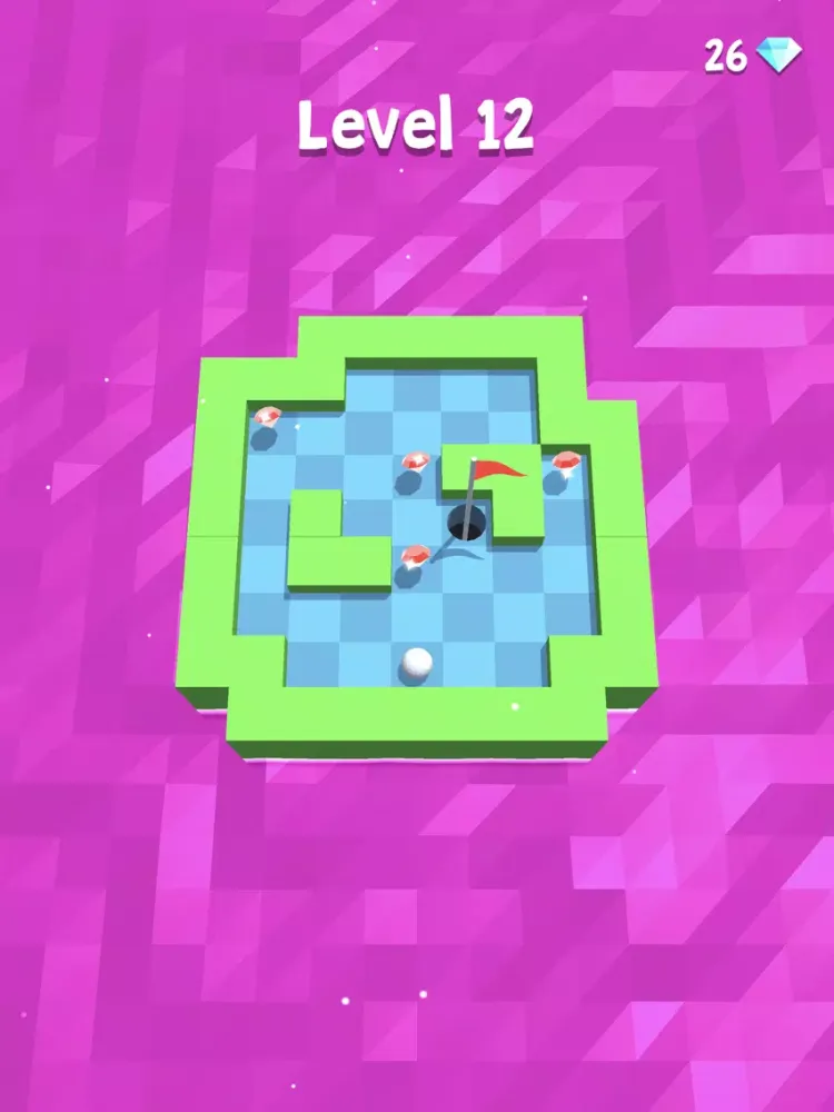 Capturas de tela do Golf Maze iPad 