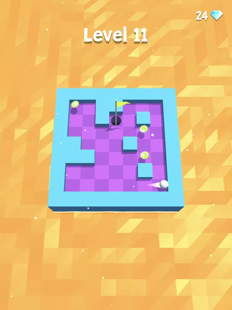 Capturas de tela do Golf Maze iPad 