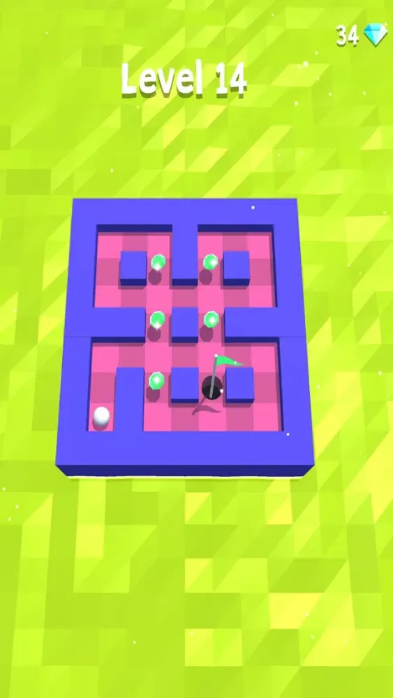 Capturas de tela do Golf Maze