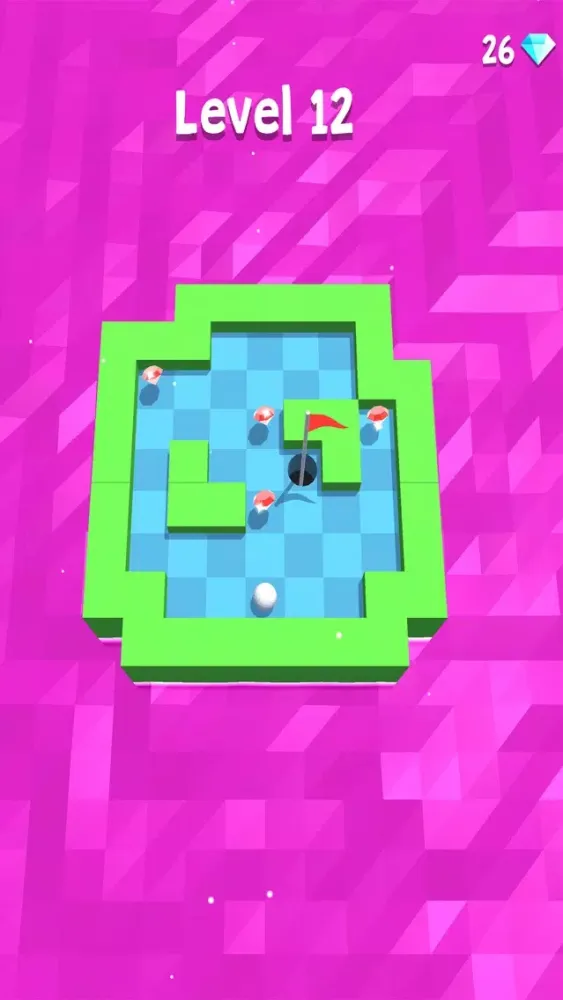 Capturas de tela do Golf Maze