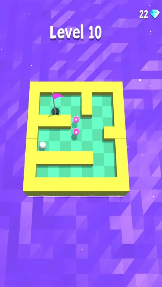 Capturas de tela do Golf Maze