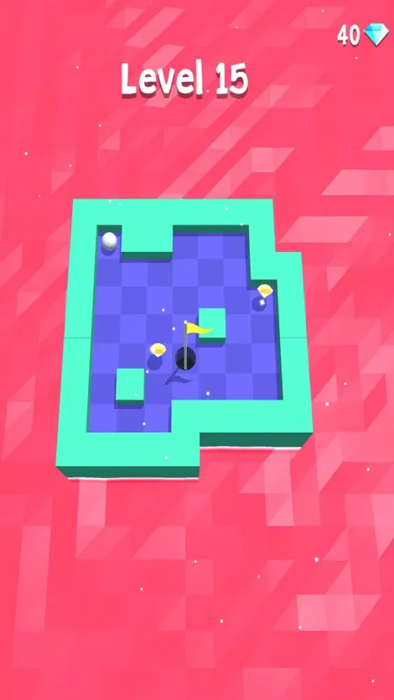 Capturas de tela do Golf Maze