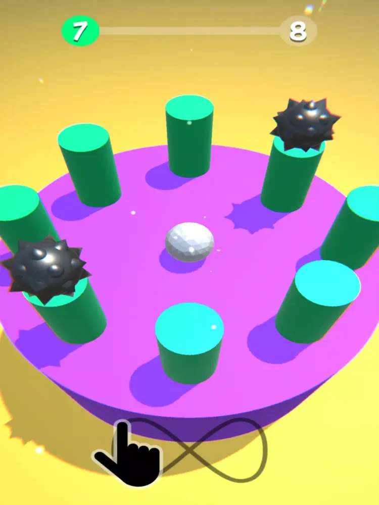 Capturas de pantalla de Push Out - Fun Game iPad 