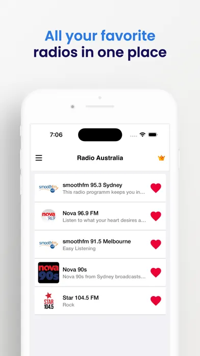 Zrzuty ekranu Radio Australia - Radio FM