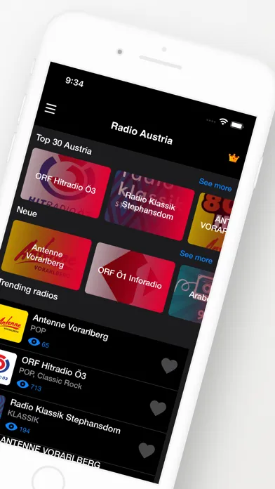 Austrian radio stations স্ক্রিনশট