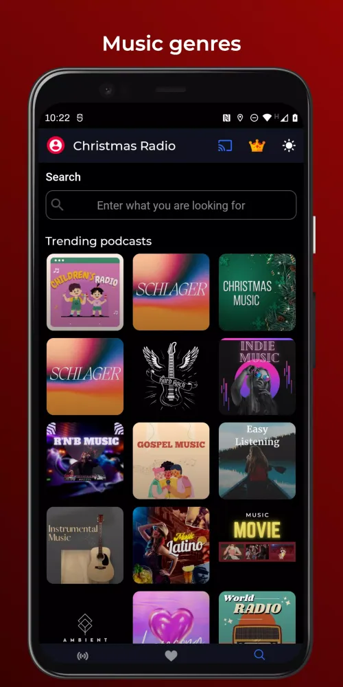 Christmas Radio Screenshots