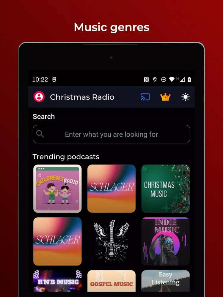 Christmas Radio Screenshots