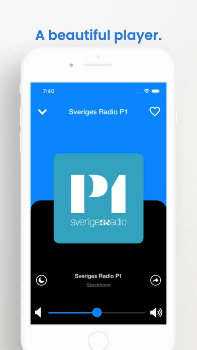 Sweden Radio Stations سکرین شاٹس