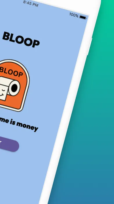 Tangkapan skrin Bloop inc