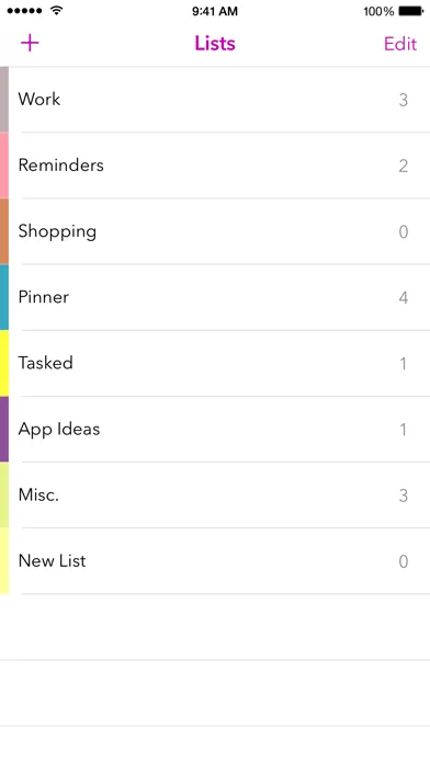 Tasked: Simple To-do Lists 스크린샷